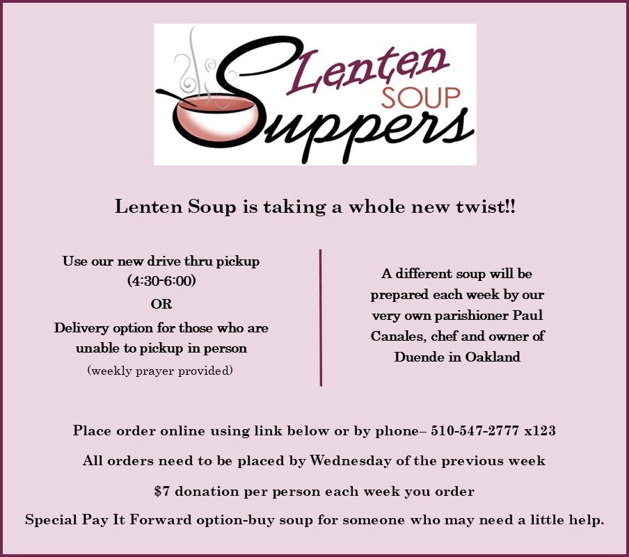 Lenten Soup Flyer