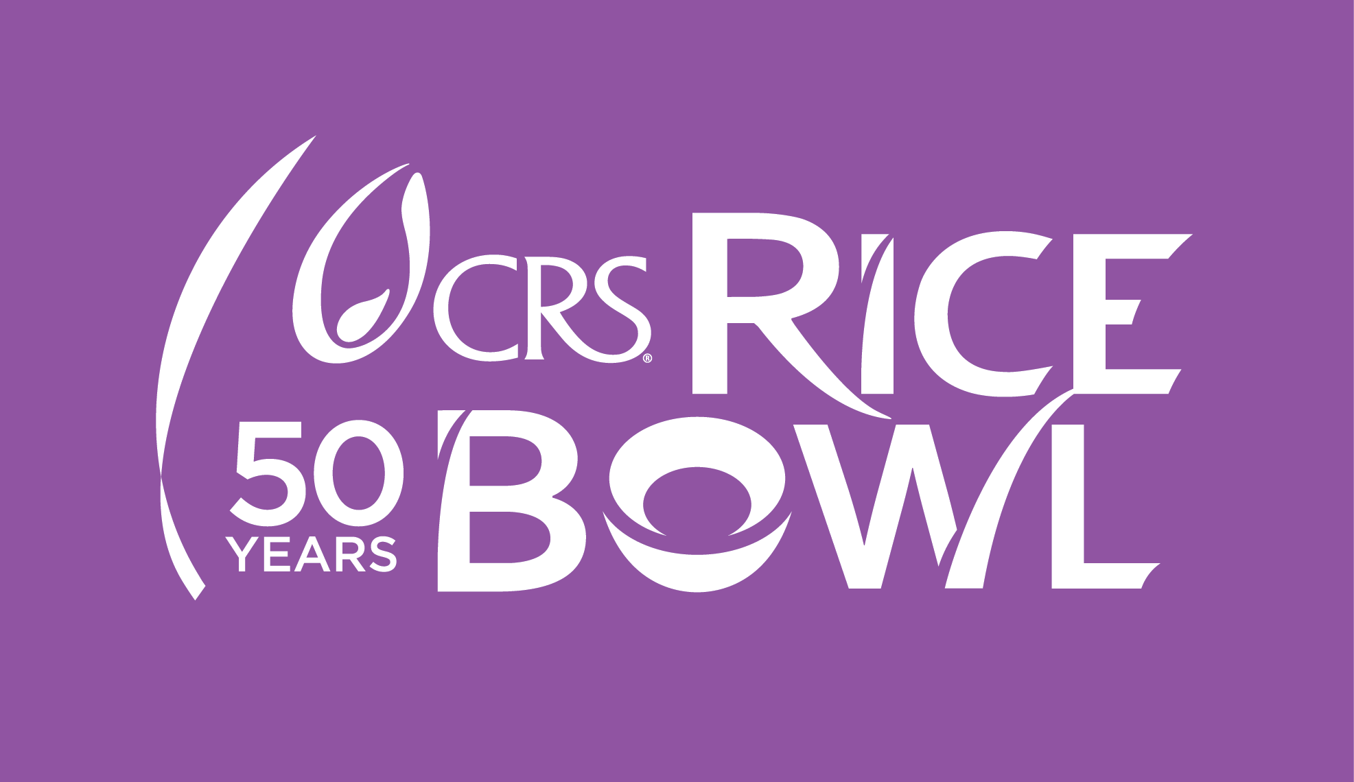 Ricebowl 50th Logo Final En White On Purple